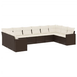 VidaXL 3251820 banc de jardin Rotin, Verre trempé