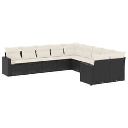 VidaXL 3251853 banc de jardin Rotin, Verre trempé