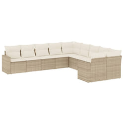 VidaXL 3251855 banc de jardin Rotin, Verre trempé