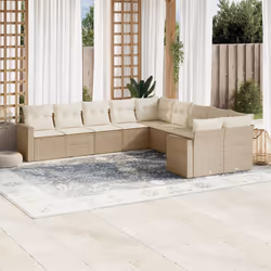 VidaXL 3251855 banc de jardin Rotin, Verre trempé