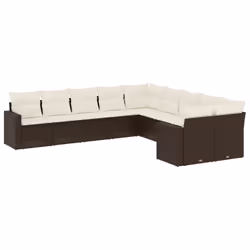 VidaXL 3251860, Crème, Rotin, Verre trempé, 110 kg, Adultes et enfants, 550 mm, 550 mm