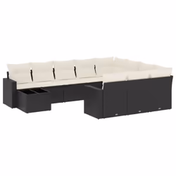 VidaXL 3251863, Crème, Rotin, Verre trempé, 110 kg, Adultes et enfants, 550 mm, 550 mm