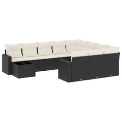 VidaXL 3251863 banc de jardin Rotin, Verre trempé