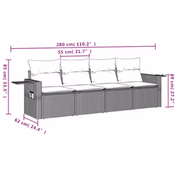 VidaXL 3252212 ensemble de meubles de jardin