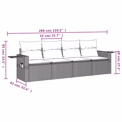 VidaXL 3252217 ensemble de meubles de jardin
