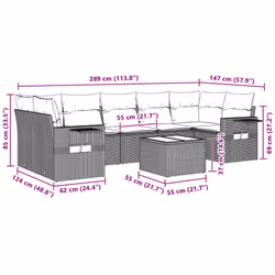 VidaXL 3252279 ensemble de meubles de jardin