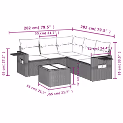 VidaXL 3252490 ensemble de meubles de jardin