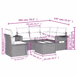 VidaXL 3252513 ensemble de meubles de jardin