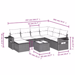 VidaXL 3252839 ensemble de meubles de jardin