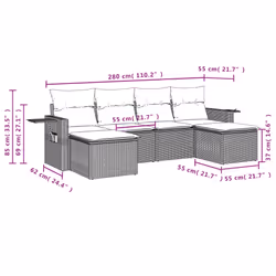 VidaXL 3252865 ensemble de meubles de jardin