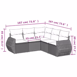 VidaXL 3253696 ensemble de meubles de jardin