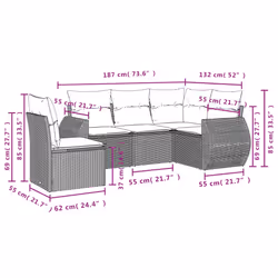 VidaXL 3253713 ensemble de meubles de jardin