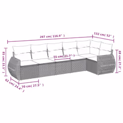 VidaXL 3253730 ensemble de meubles de jardin