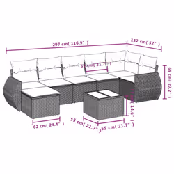VidaXL 3254023 ensemble de meubles de jardin - Vue supplémentaire 3