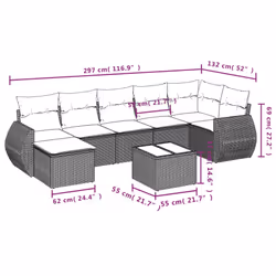 VidaXL 3254027 ensemble de meubles de jardin