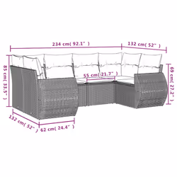 VidaXL 3254116 ensemble de meubles de jardin
