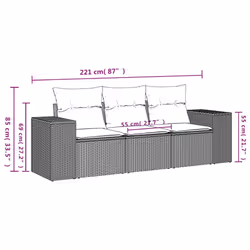 VidaXL 3254595 ensemble de meubles de jardin