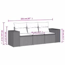 VidaXL 3254610 ensemble de meubles de jardin