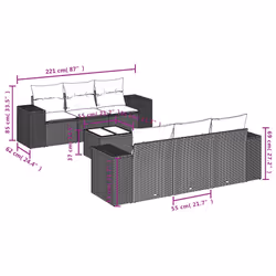 VidaXL 3254646 ensemble de meubles de jardin