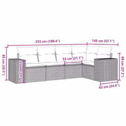 VidaXL 3254879 ensemble de meubles de jardin