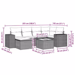 VidaXL 3255199 ensemble de meubles de jardin