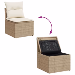 VidaXL 3255841 ensemble de meubles de jardin - Vue supplémentaire 8