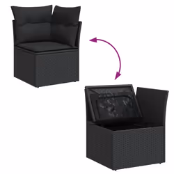 VidaXL 3255859 ensemble de meubles de jardin - Vue supplémentaire 8