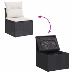 VidaXL 3256126 ensemble de meubles de jardin - Vue supplémentaire 8