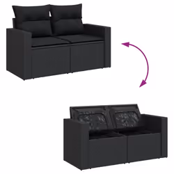 VidaXL 3256377 ensemble de meubles de jardin - Vue supplémentaire 5