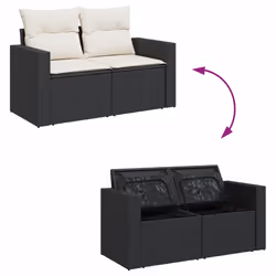 VidaXL 3256448 ensemble de meubles de jardin - Vue supplémentaire 5