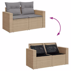 VidaXL 3256479 ensemble de meubles de jardin - Vue supplémentaire 5