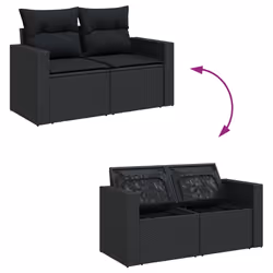 VidaXL 3256566 ensemble de meubles de jardin - Vue supplémentaire 8
