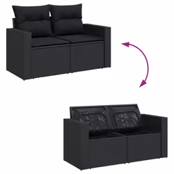 VidaXL 3256587 ensemble de meubles de jardin - Vue supplémentaire 5