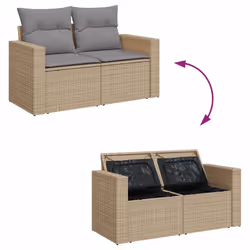 VidaXL 3256619 ensemble de meubles de jardin