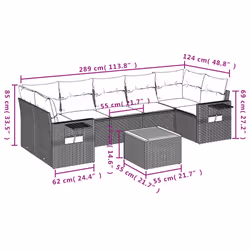 VidaXL 3256809 ensemble de meubles de jardin - Vue supplémentaire 3