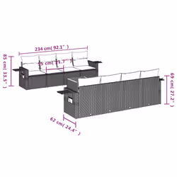 VidaXL 3256811 ensemble de meubles de jardin