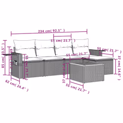 VidaXL 3256870 ensemble de meubles de jardin