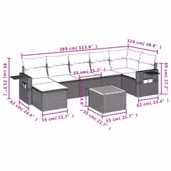 VidaXL 3257001 ensemble de meubles de jardin