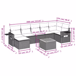 VidaXL 3257005 ensemble de meubles de jardin