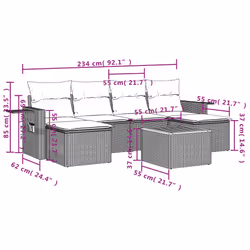 VidaXL 3257015 ensemble de meubles de jardin