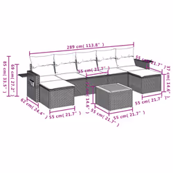 VidaXL 3257021 ensemble de meubles de jardin