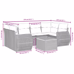 VidaXL 3257231 ensemble de meubles de jardin