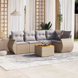 Cet ensemble de canapés de jardin est le complément parfait de votre arrière-cour, terrasse ou patio, offrant un espace confo ...