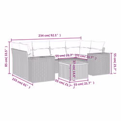 VidaXL 3257675 ensemble de meubles de jardin