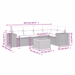 VidaXL 3257771 ensemble de meubles de jardin