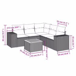 VidaXL 3257777 ensemble de meubles de jardin