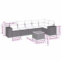 VidaXL 3257802 ensemble de meubles de jardin
