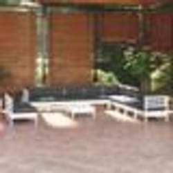 vidaXL Salon de jardin 9 pcs avec coussins noir résine tressée