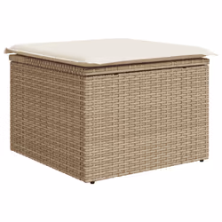 VidaXL 3261288 banc de jardin Rotin, Acier - Vue supplémentaire 4
