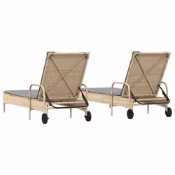 VidaXL 3261437 chaise d'extérieur Terrace Siège rembourré Polyuréthane, Acier Gris - Vue supplémentaire 6